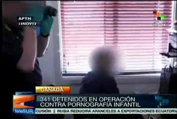 Desmantelan en Canadá gran red pornografía infantil