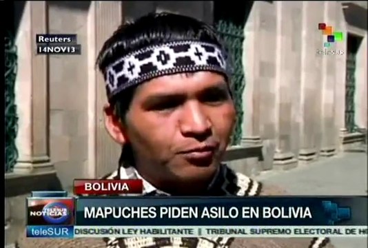 Indígenas mapuches huyen a Bolivia
