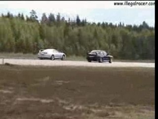 BMW M3 E30 Turbo vs. Silver Supra