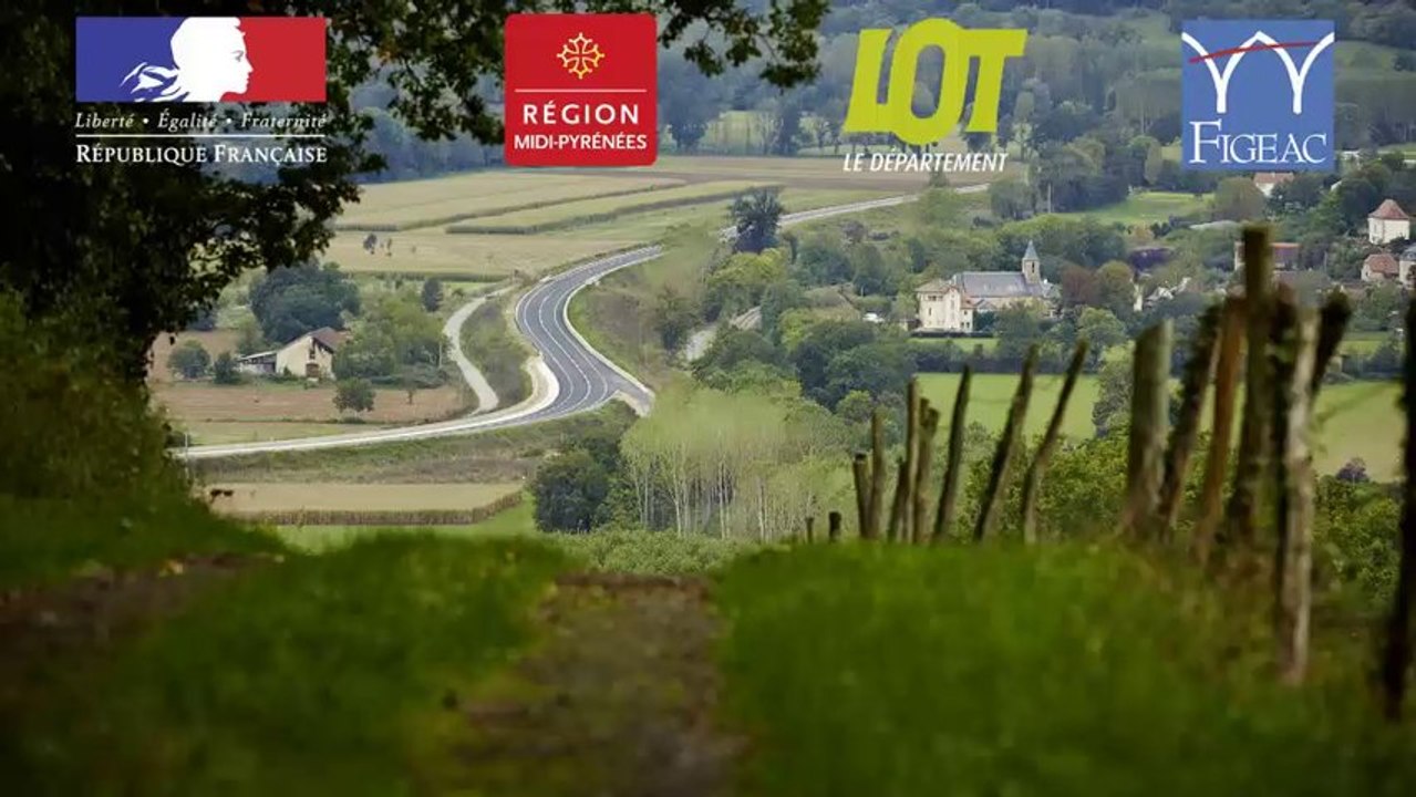 La déviation de Figeac en avant-première
