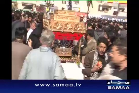 راولپنڈی: جلوس کے قریب فائرنگ، مشتعل افراد کی ہنگامہ آرائی