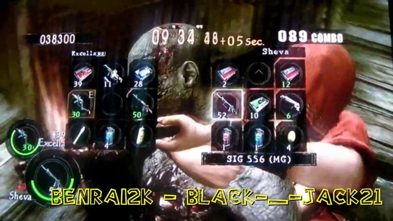 Sheva-Excella 1285k Village Resident Evil 5 Mercenaries Reunion