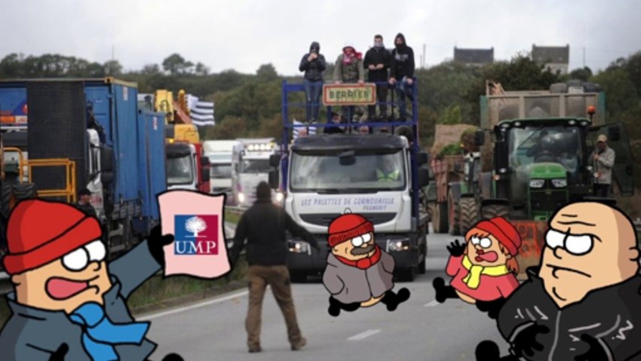 Des "pigeons" aux "bonnets" : les mouvements anti-Hollande en patates