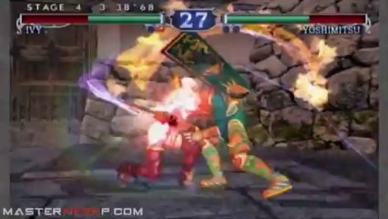 Soul Calibur II | Ivy HD Gameplay | Ivy Versus Yoshimitsu | Nintendo GameCube (GCN)