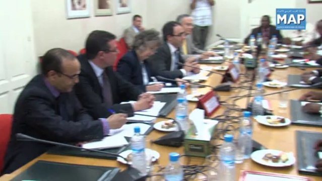 كريم غلاب يتباحث مع وفد من جمهورية المالاوي