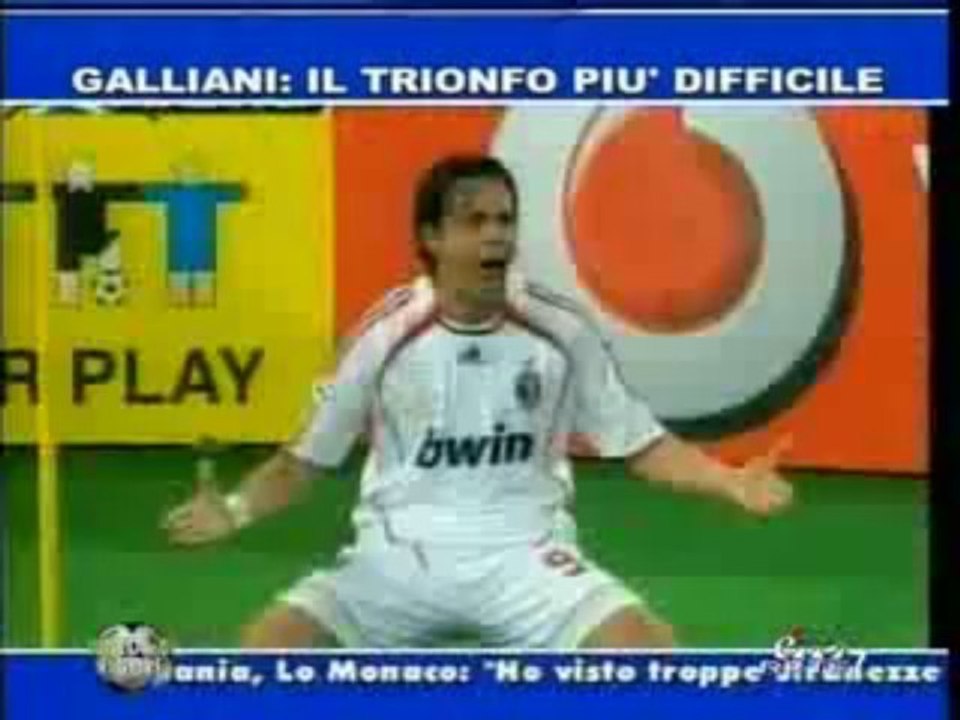 جالياني شوفوا رد فعله في نهائي ابطال اوروبا 2007