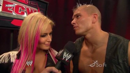 Natalya & Tyson Kidd get interviewed