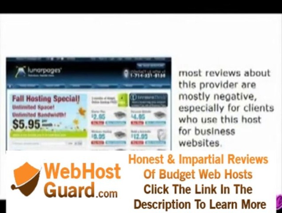 lunarpages hosting review (  the Best JSP Hosting Company )