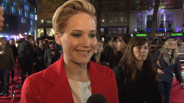 Jennifer Lawrence Excited At Hunger Games: Catching Fire World Premiere