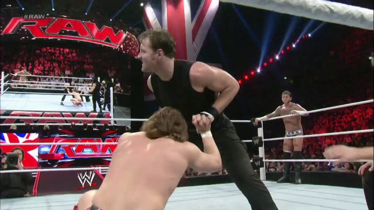 CM Punk & Daniel Bryan vs. The Shield continues - WWE App Exclusive