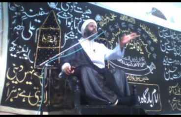 Allama Fakhuddin Qumi 7th muharram 2014 Imam Bargah Riza E Najaf (2)