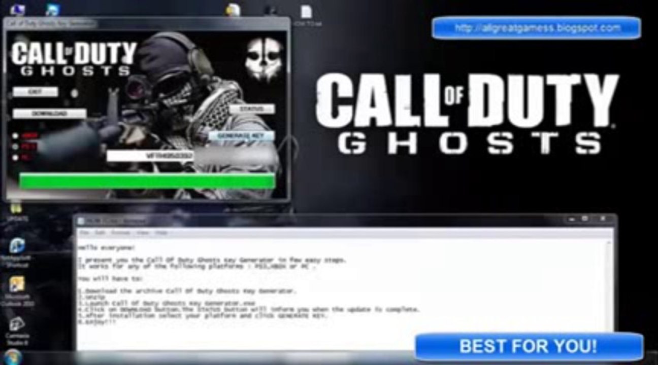 Call of Duty-Ghost ‰ Keygen Crack + Torrent FREE DOWNLOAD