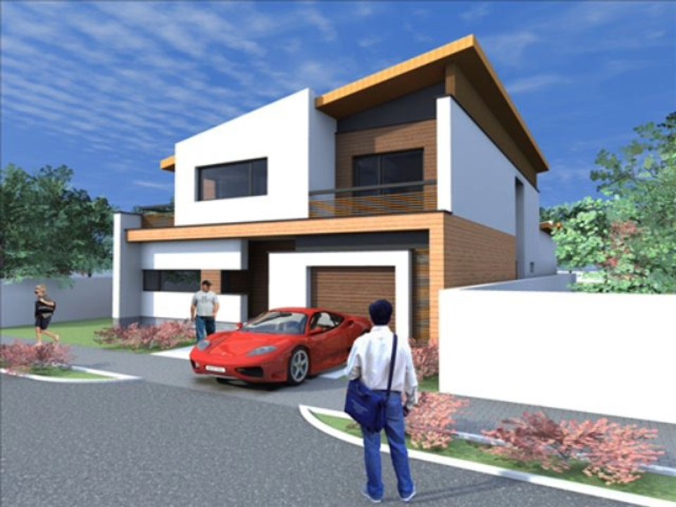 Proiect de casa cu etaj. Casa NC 15. Proiecte case tip