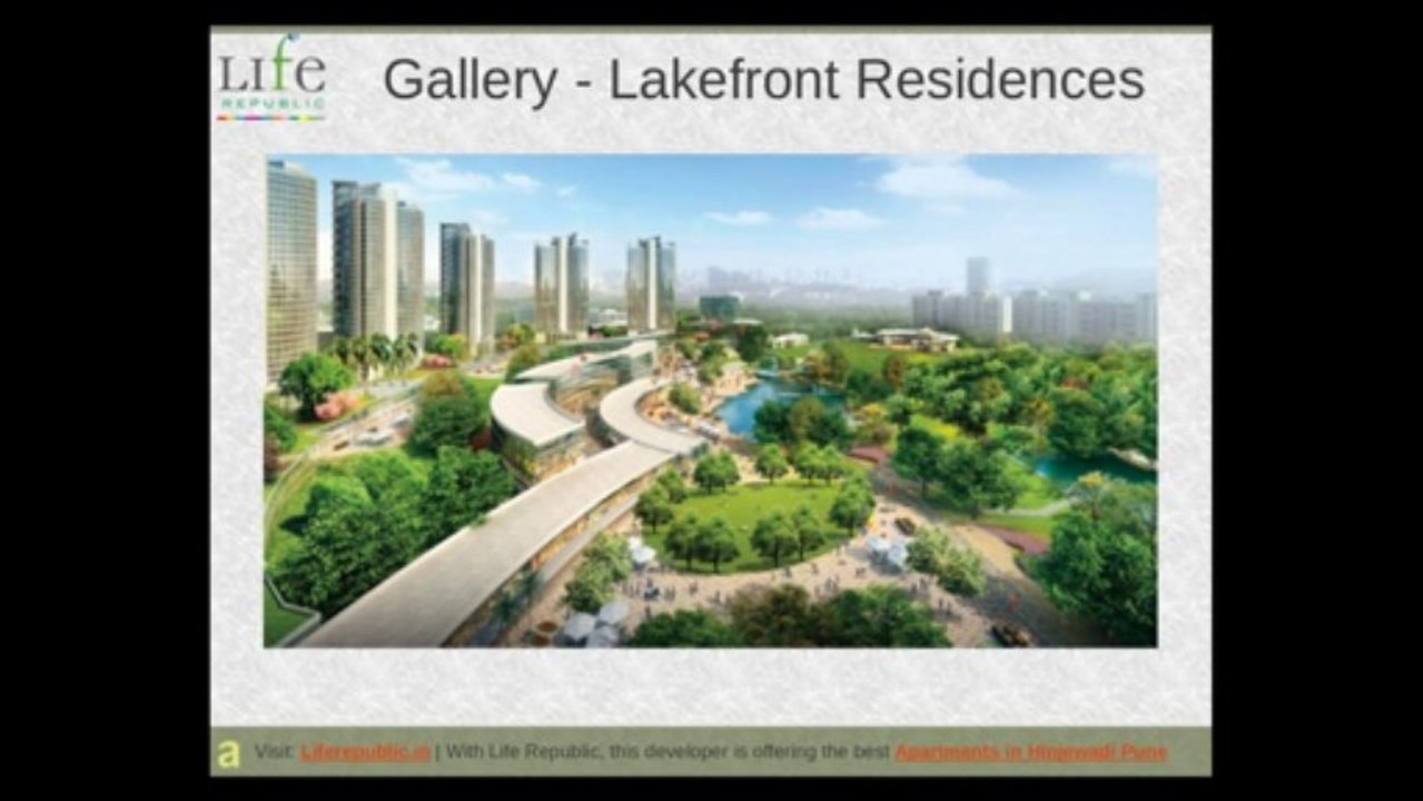 Flats in Hinjewadi Pune - Lakefront Residences in Life Republic