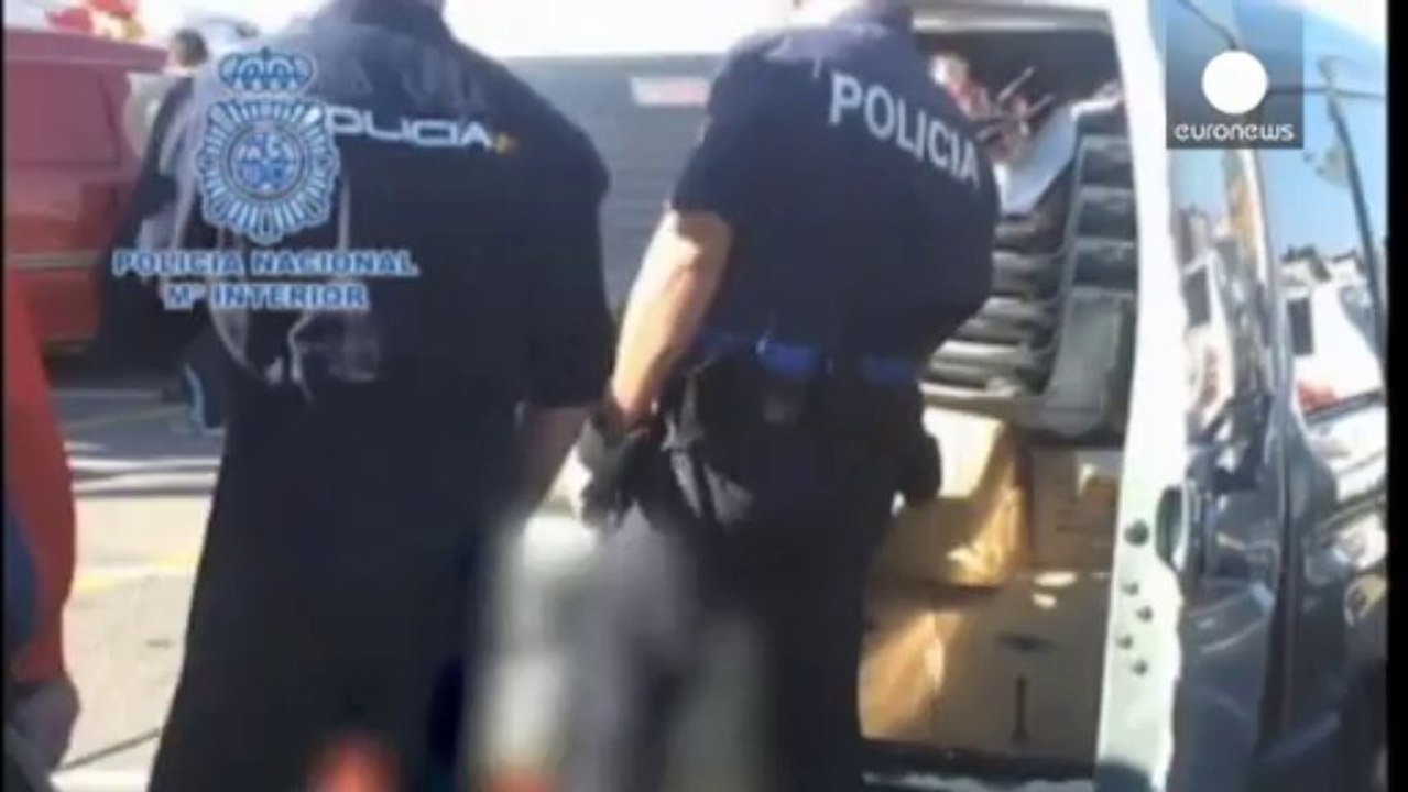 Spanish police arrest 25 in raids on sex trafficking ring