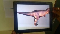 Dinosaur 3D Model developed with AR technology