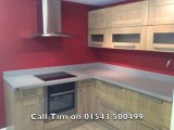 Kitchen showroom in Cannock Tel: 01543 500499