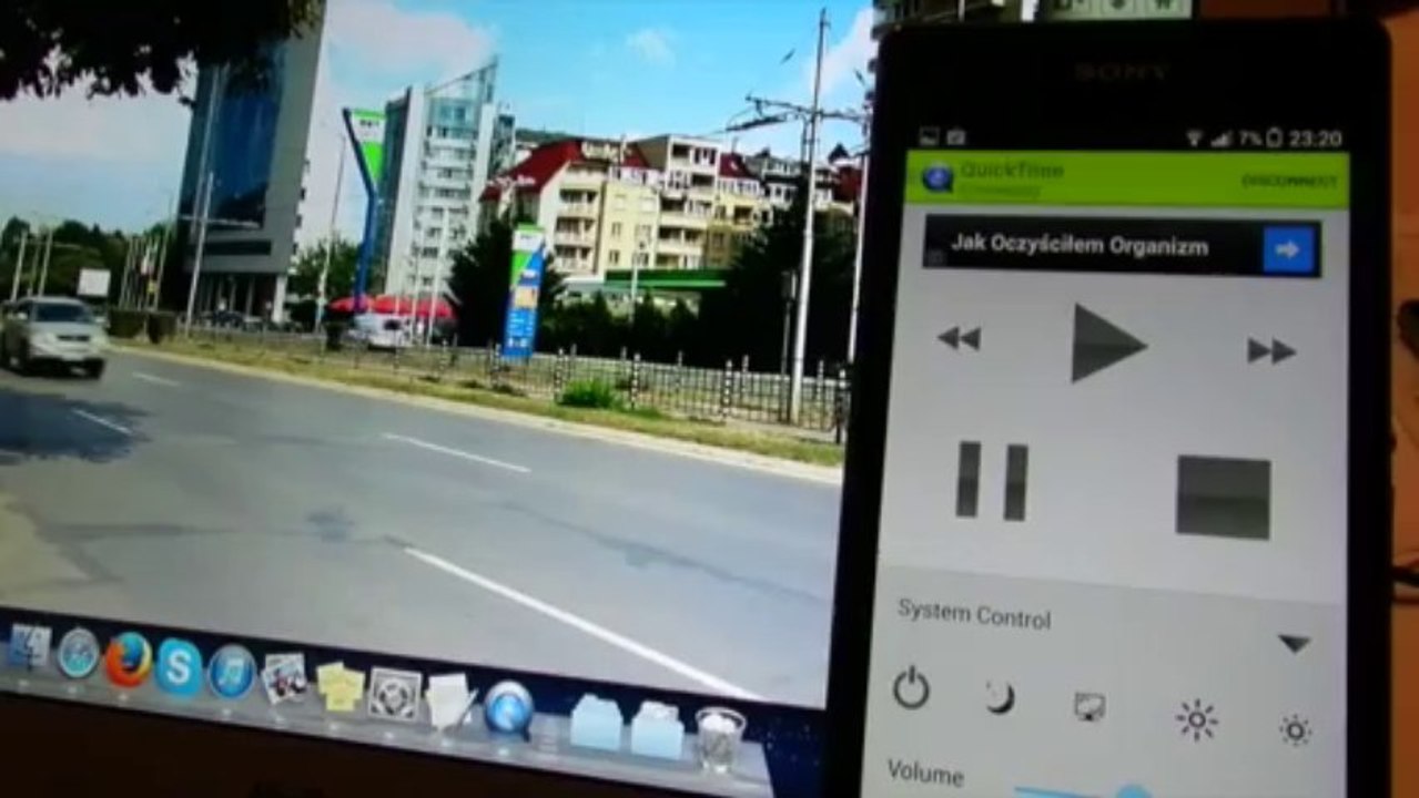 Sony Xperia Z1 z Remote Mouse