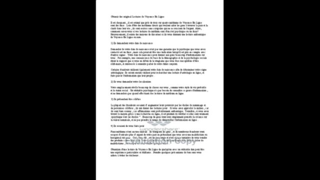 Les méthodes de divination en ligne , appelés aussi Pure Voyance, sont très populaires aujourd'hui .-Part 5