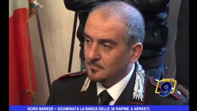 Nord Barese | Sgominata la banda delle 36 rapine, 6 arresti