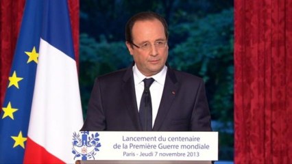 Hollande annonce la collecte et le site "Mémoires des hommes"