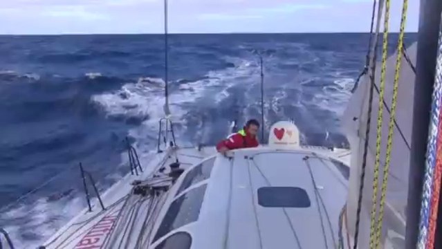 Jour 5 - Initiatives-Coeur (IMOCA) - Transat Jacques Vabre 2013
