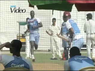 WI team practice hard to spoil Sachins 200th Test match