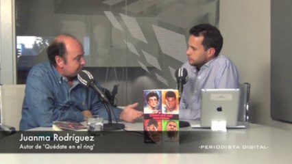 Juanma Rodríguez, autor de 'Quédate en el ring'. 11-11-2013