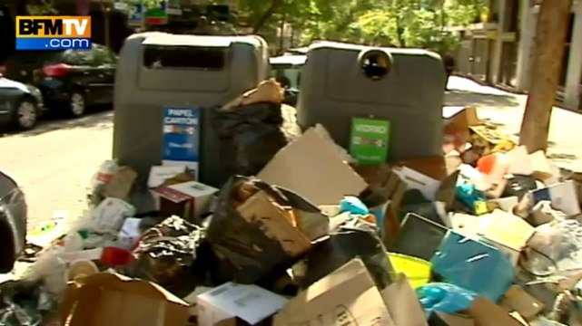 Espagne: Madrid croule sous les ordures - 12/11