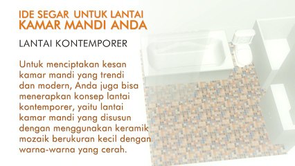 Ide Segar Untuk Lantai Kamar Mandi Anda