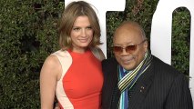 Stana Katic Meets Quicy Jones