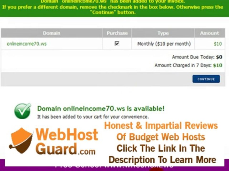 0001 - Free learn to create website - Register for domain and GDI webhosting.mp4