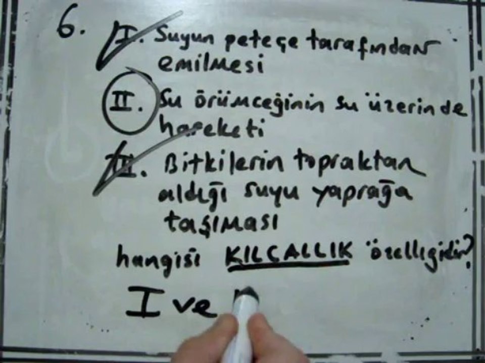 10. SINIF YGS-2 FİZİK VİDEO SORU 6