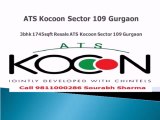 3bhk 1745sqft ATS Kocoon Sector 109 Gurgaon Call 9811000286 Sourabh Sharma