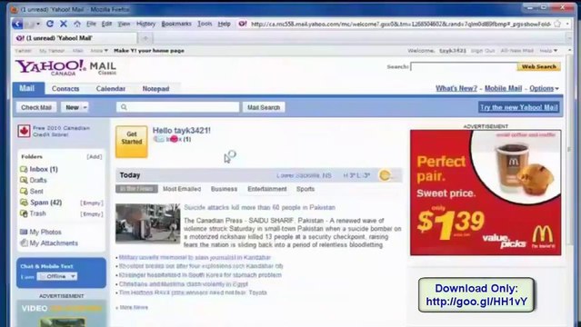Hack Yahoo Password Multi Hacking Software - 100% Working See Proof 2013 (New) -1