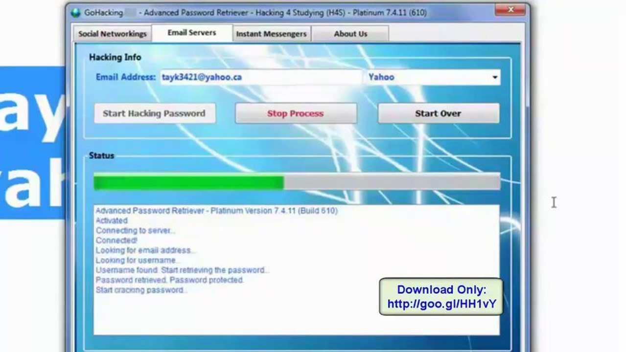 How To Hack Yahoo Password 2013 WORKING Method -1