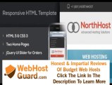 Preview North Host - Web Hosting, Responsive HTML Template