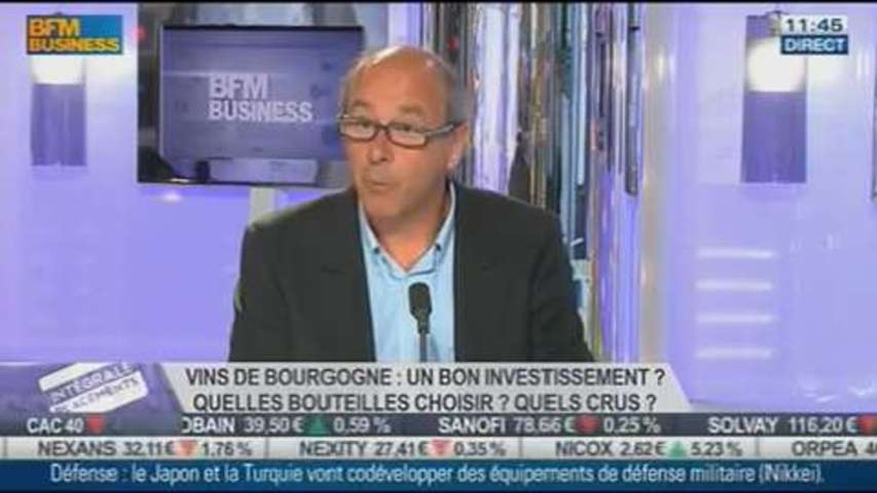 Diversification: investir dans le vin de Bourgogne, Thierry Goddet, dans Intégrale Placements – 12/11