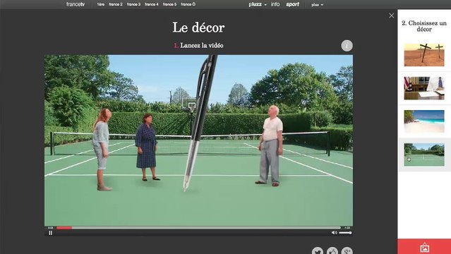 Théâtre sans animaux - projet de théâtre enrichi / France télévision