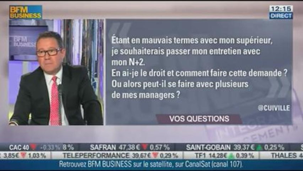 Les Réponses de Fabrice Coudray aux auditeurs, dans Intégrale Placements – 12/11 1/2