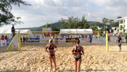 BRA vs GER film 2 Maria-Clara Carol vs Ludwig-Walkenhorst 13-21 21-17 15-11