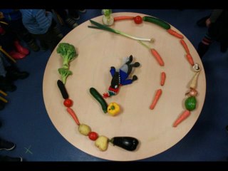 la spirale des légumes