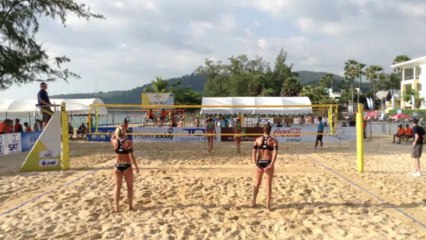 BRA vs GER film 3 Maria-Clara Carol vs Ludwig-Walkenhorst 13-21 21-17 15-11