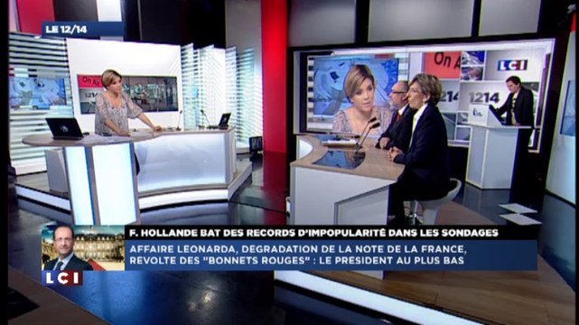 Marie-Noëlle Lienemann était l'invitée du 12/14 sur LCI le 12 novembre 2013