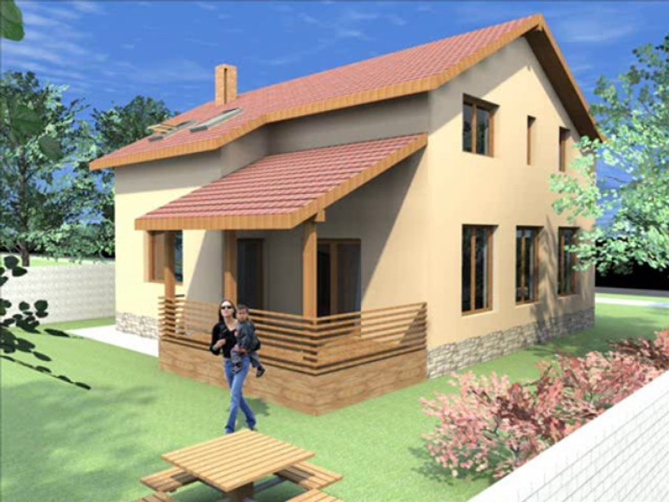 Proiect Casa cu Mansarda Arad Casa NB 24