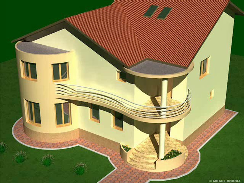 Casa IC 19 Bucuresti. Proiect casa cu etaj