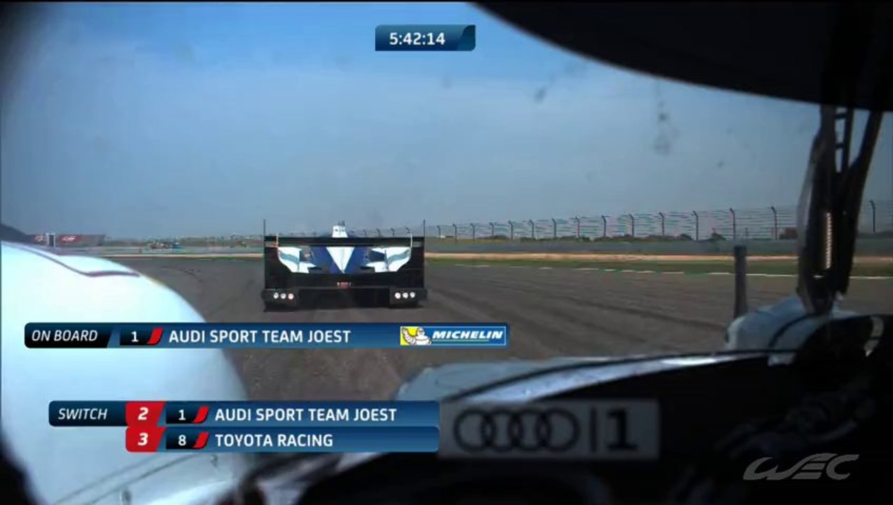 FIA WEC 2013 -  6 Hours of Shanghai - RACE Toyota vs Audi