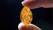 Le plus gros diamant orange du monde mis en vente aux enchères