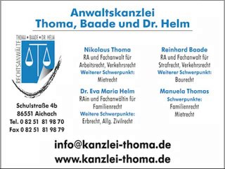 Rechtsanwälte Friedberg, Anwalt Thoma, Baade, Dr. Helm & Kollegen – www.kanzlei-thoma.de