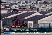 Jordania: Rebeldes sirios reclutan combatientes en campo de refugiados